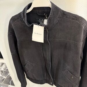 Bohme Dark Gray Jean Jacket